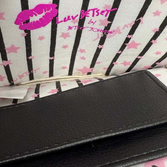 Luv Betsey By Betsey Johnson Leopard Print Cat Face Wristlet Bag Coin Purse 99 - Picture 5 of 10